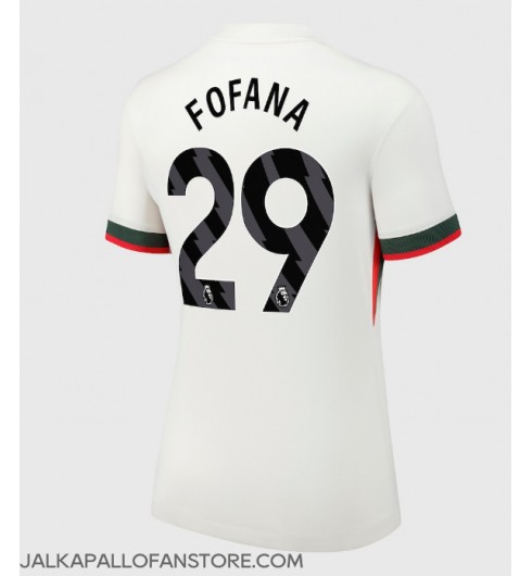 Chelsea Wesley Fofana #29 Vieraspaita Naisten 2025-26 Lyhythihainen Chelsea Wesley Fofana #29 Vieraspaita Naisten 2025-26 Lyhythihainen